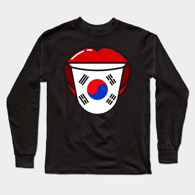 Korean Flag - South Korea Long Sleeve T-Shirt by The Korean Rage